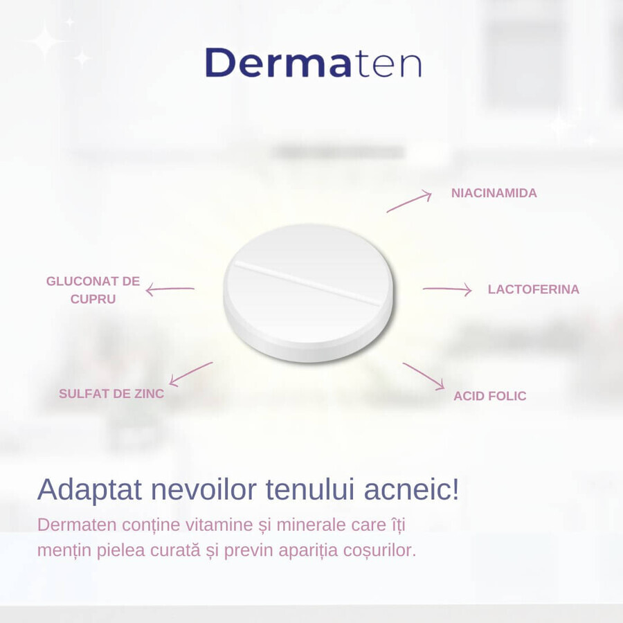 Dermaten, 30 comprimate, Eurofarmaco