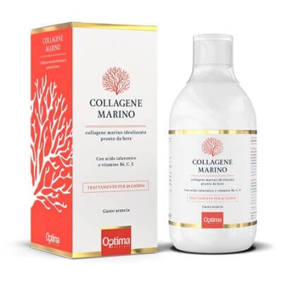 Colágeno marino hidrolizado líquido listo para beber 500 ml