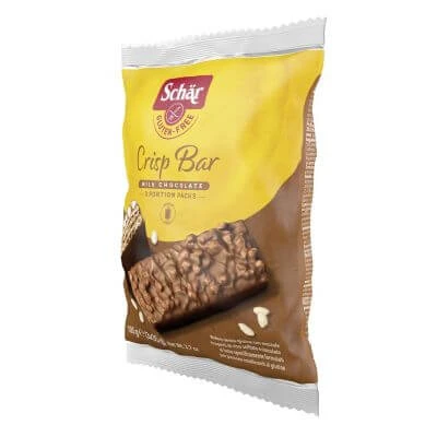 Wafel Schar crisp hazelnootreep omhuld met gepofte rijst en melkchocolade 3 porties van 35 g