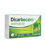 Dicarbocalm Antiacid, 20 kauwtabletten, Sanofi