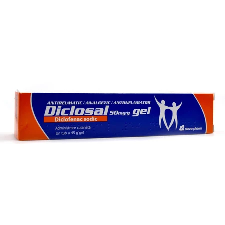 Diclofenac gel 50 mg/g, 45g, Slavia Pharm