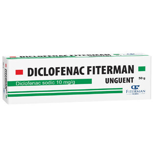 Diclofenac zalf 10 mg/g, 50 g, Fiterman