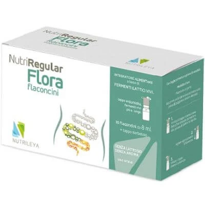 Nutriregular flora 10 flesjes 8 ml