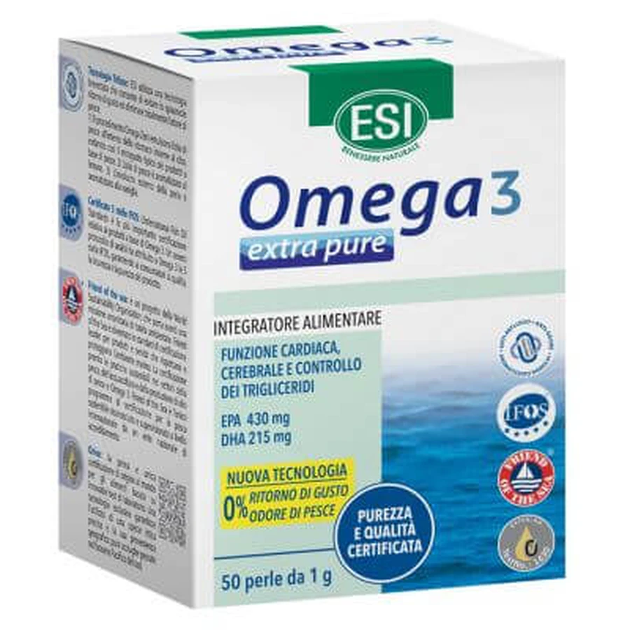 Esi omega 3 extra puur 50 parels