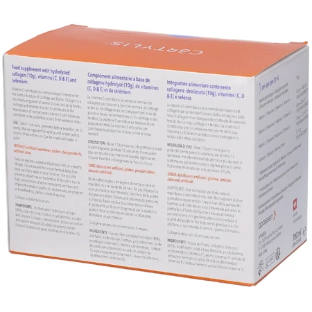 Cartylis hydrolyzed collagen 28 vials x 25 ml