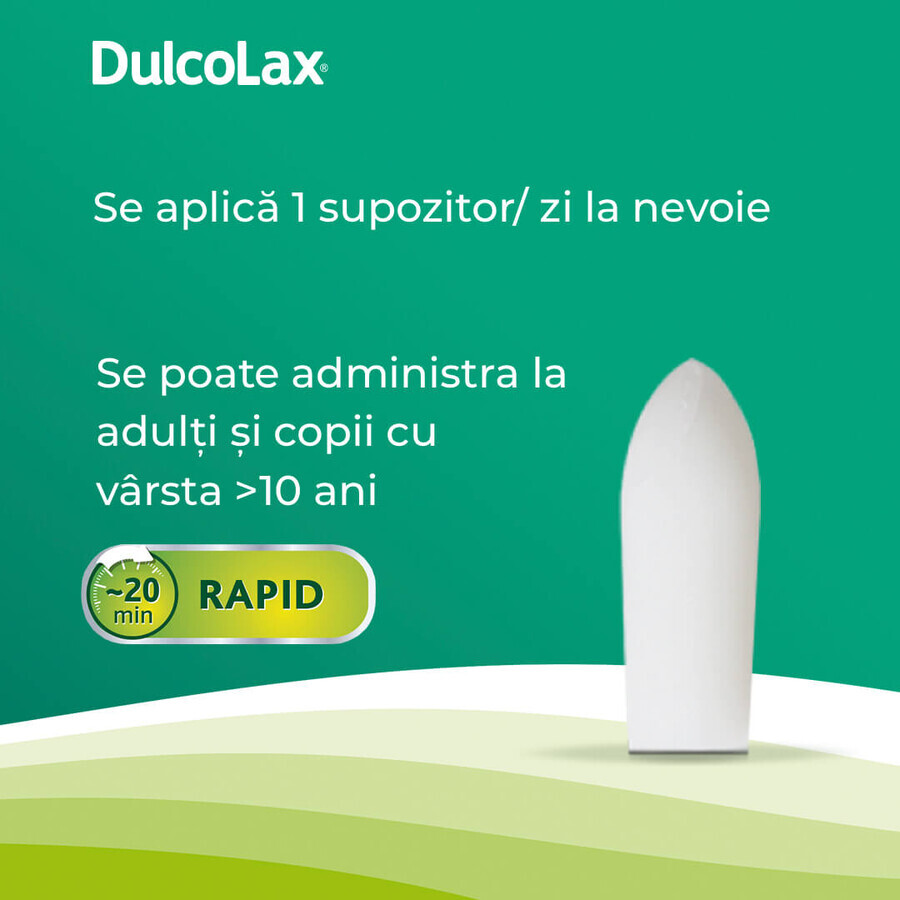 Dulcolax, 10 mg, 6 Suppositorien, Sanofi