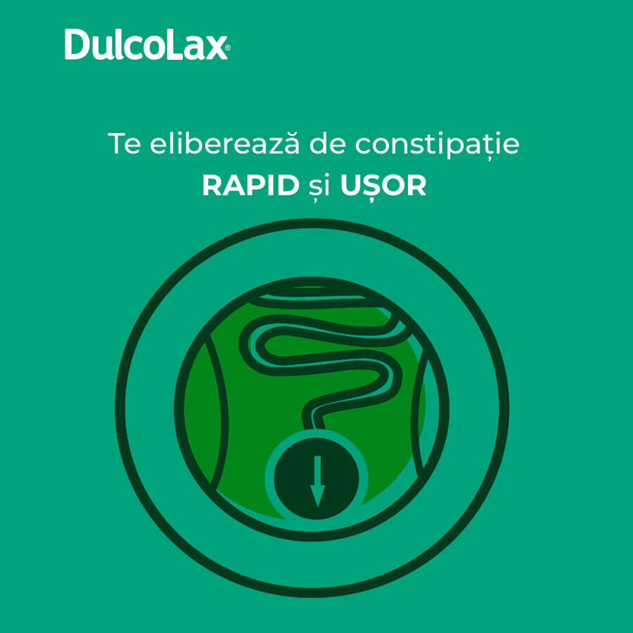 Dulcolax, 10 mg, 6 supozitoare, Sanofi