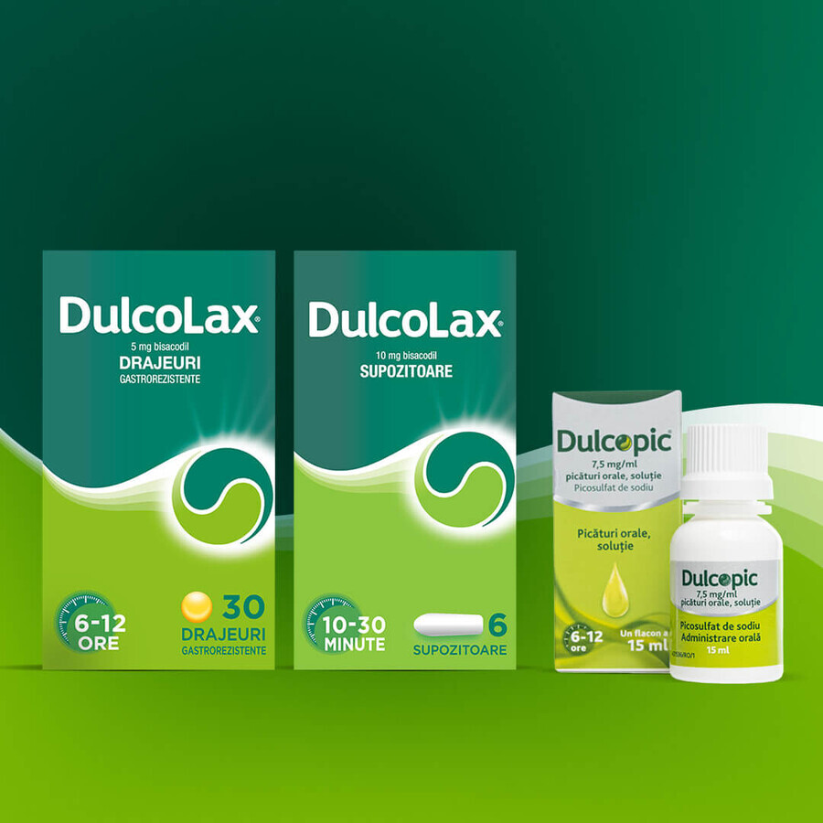 Dulcolax, 10 mg, 6 zetpillen, Sanofi