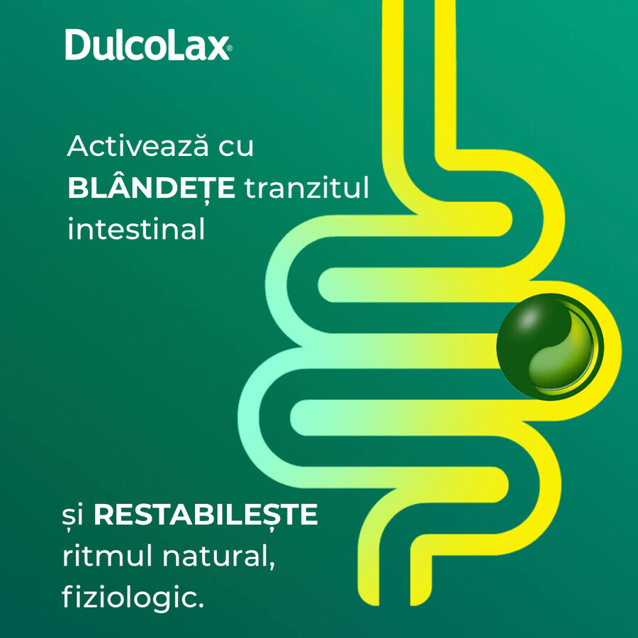 Dulcolax, 5 mg, 30 maagsapresistente dragees, Sanofi