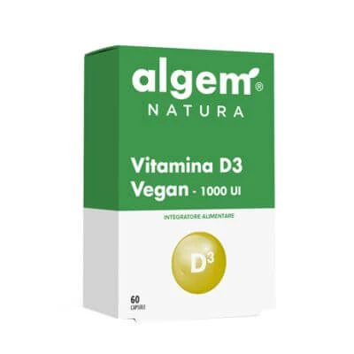 Vitamine d3 vegan 1000 ui 60 capsules