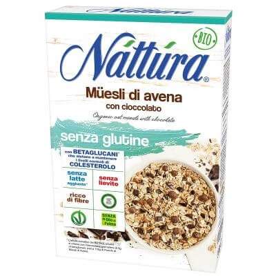 Nattura havermuesli met biologische chocolade 300 g