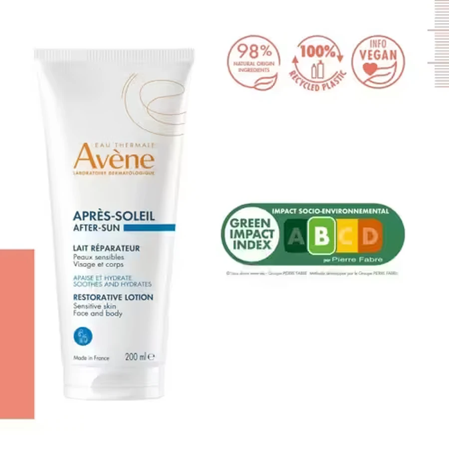 Eau Thermale Avène After-Sun Herstellende Melk 200 ml