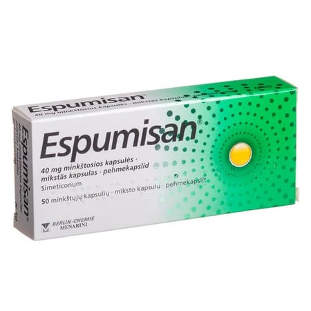 Espumisan, 50 capsules, Berlin-Chemie Ag