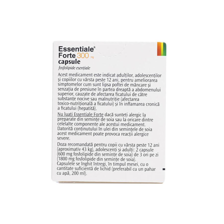 Essentiale Forte, 300 mg, 50 gélules, Sanofi