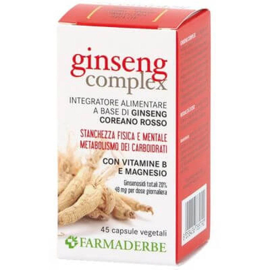 Ginseng Complex 45 plantaardige capsules