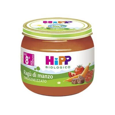 Hipp bio gehomogeniseerde rundvleessaus 2x80 g