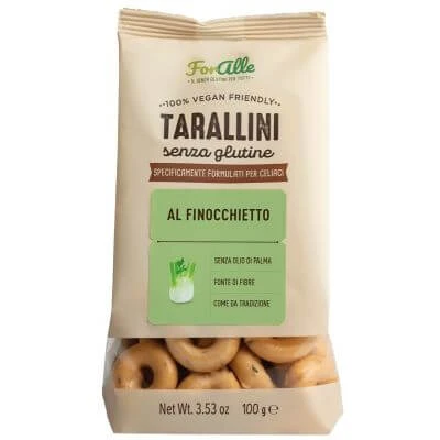 Foralle tarallini met venkel 100 g