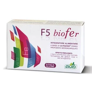 F5 biofer 30 cápsulas blíster 14,8 g