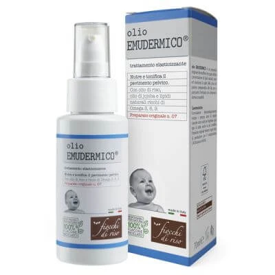 Emudermic elastiserende rijstvlokken olie 70 ml