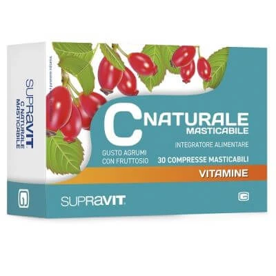 Supravit c natural 30 kauwtabletten