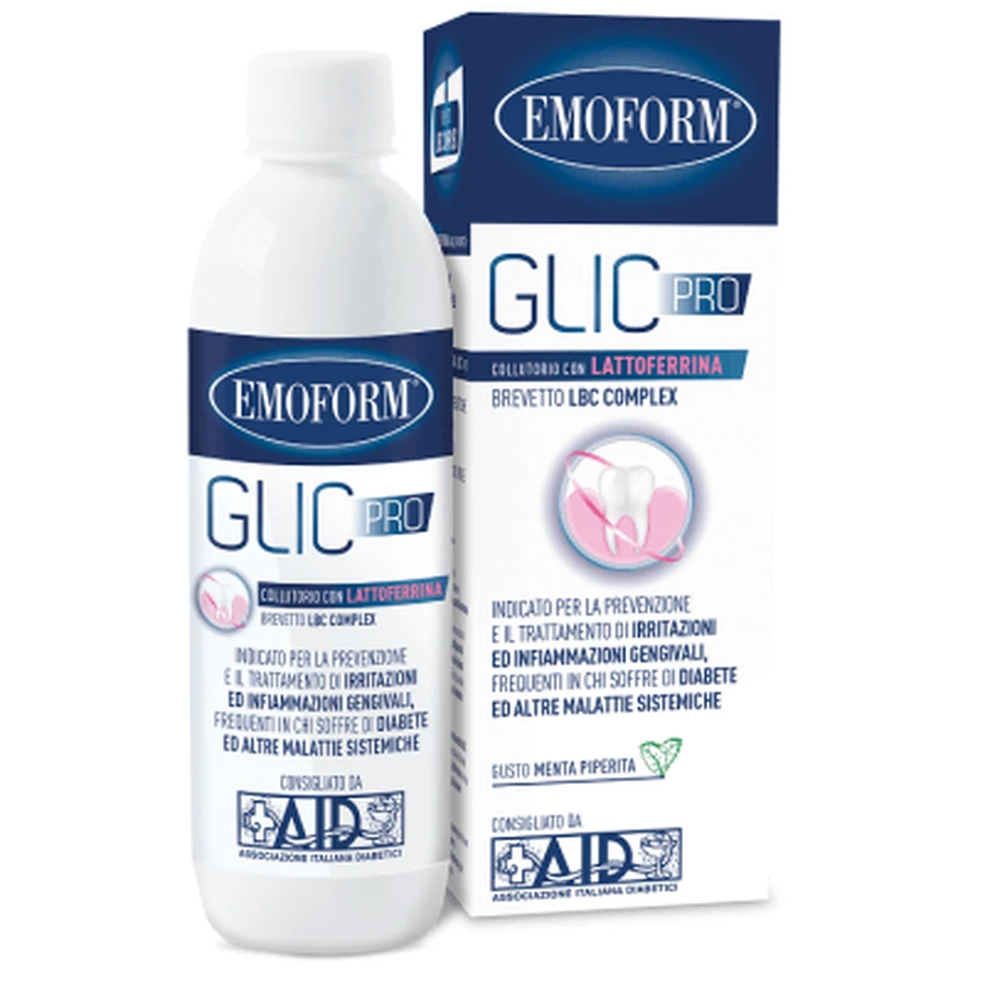 Emoform glic pro płyn do płukania jamy ustnej 300 ml: ceny i cechy