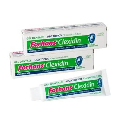 Forhans clexidine chloorhexidine gel mondwater 0,30% 30