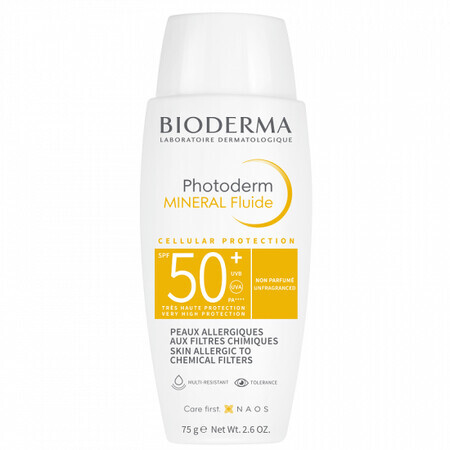 Minerale Fluid met SPF50+ Photoderm, 75g, Bioderma