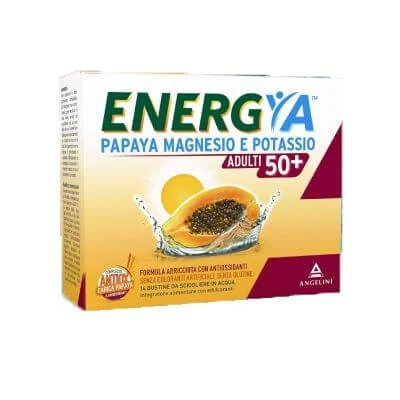 Energya papaya magnesium kalium 50+ 14 sachets
