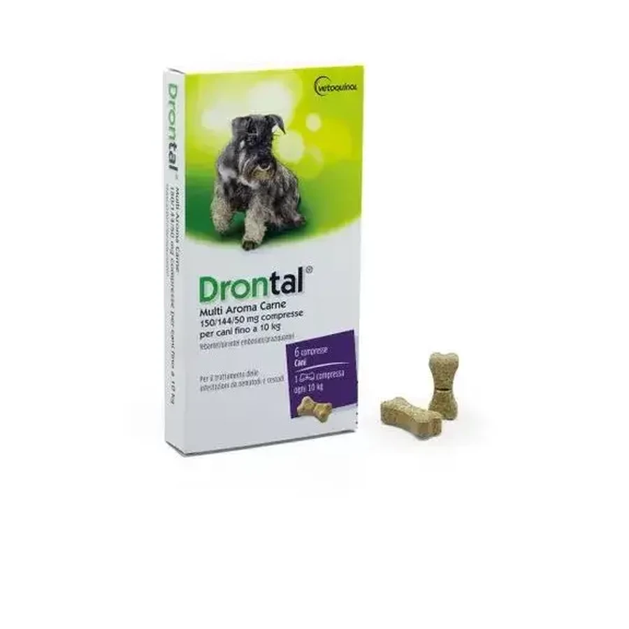 Drontal Plus für Hunde, 6 Tabletten, Bayer 