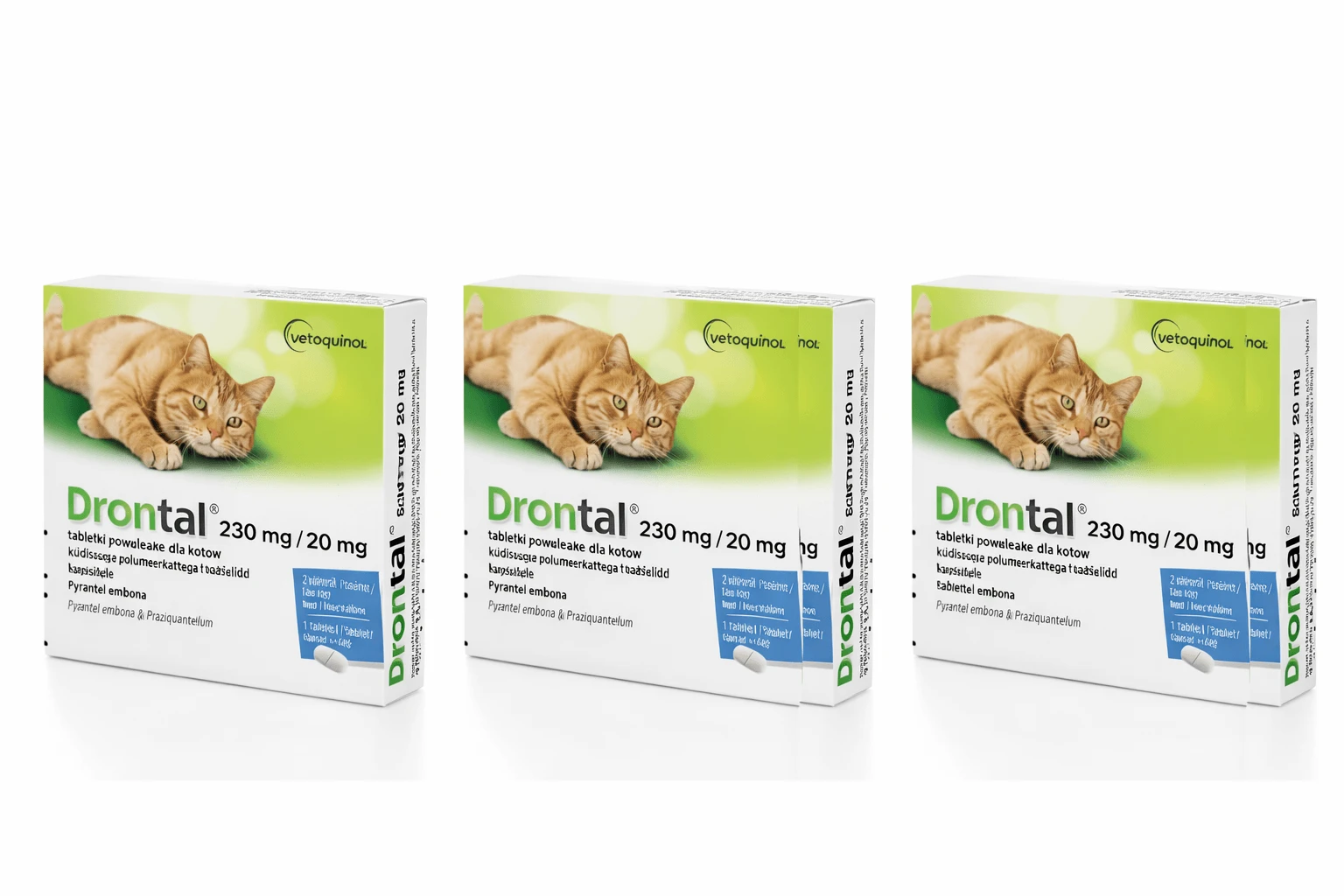 Drontal Cat inwendig antiparasiticum voor katten, 3x2 tabletten, Bayer Vet