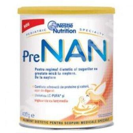 PreNan LC-Pufa melkvoeding, 400 g, Nestle