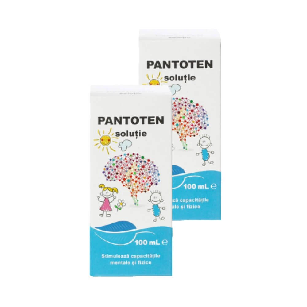 Pantoten, oplossing met fructose, 2x100 ml, VitaPharm