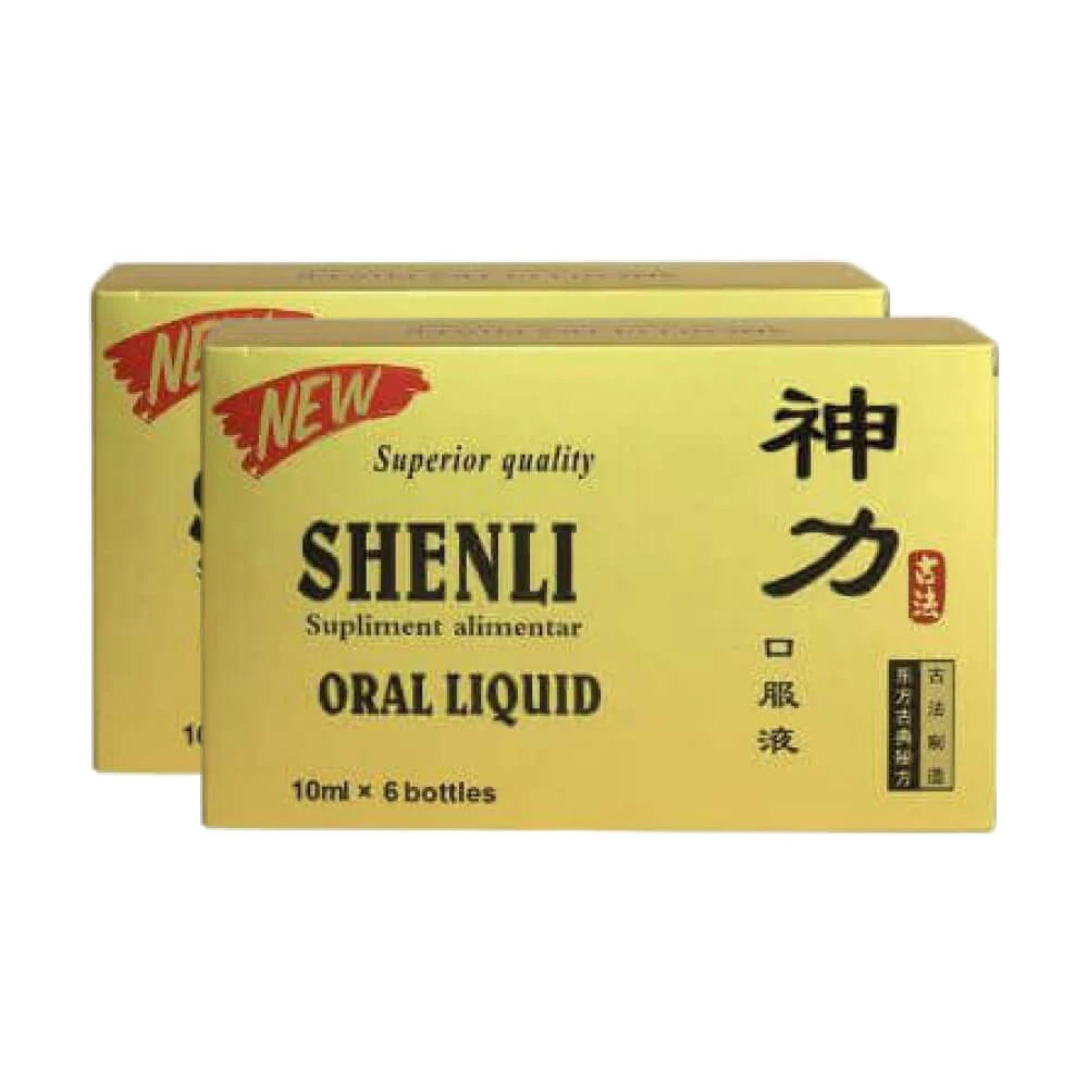 Shenli Oral Liquid Ultra Power - Potent, 12 flesjes x 10 ml, Oriental Herbal