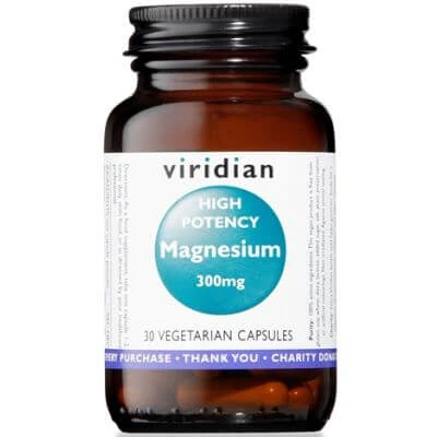 Viridian magnesium 300mg hoge potentie 30 capsules viridian magnesium superieur hoge concentratie