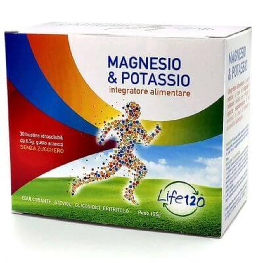 Magnesium en kalium 30 sachets