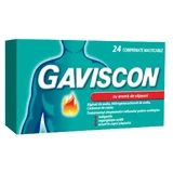 Gaviscon Menthol, 24 kauwtabletten, Reckitt Benckiser Healthcare