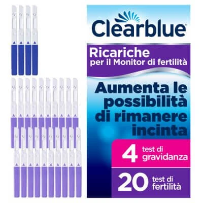 clearblue advanced vruchtbaarheidsmonitor in sticks 20 stuks + 4 zwangerschapstesten
