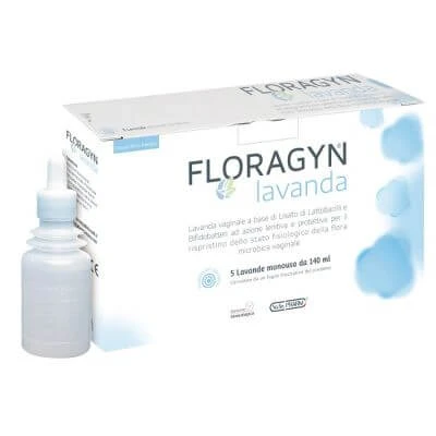 Lactobacillus lysaat vaginaal wassen floragyn 140ml 5flacons