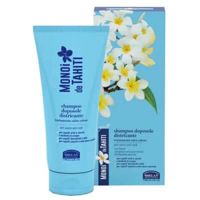 Na het zonnebaden shampoo Monoi