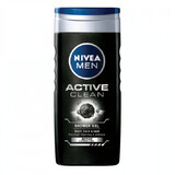 Active Clean Shower Gel for Men, 500 ml, Nivea