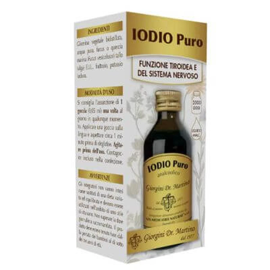 Yodo puro nealcohólico 100 ml