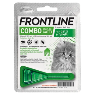 Frontline combo*1pip katten/bont