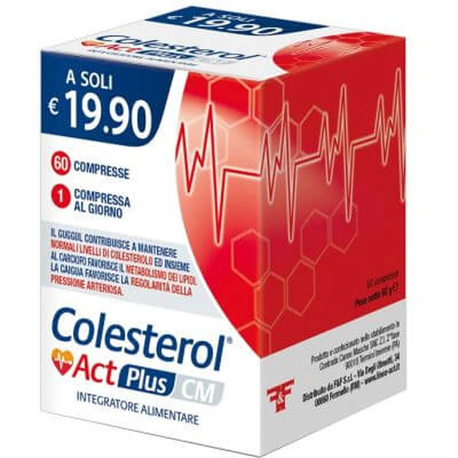 Cholesterol act plus cm 60 tablets