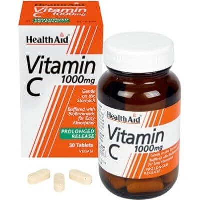 Vitamine c 30 tabletten met gecontroleerde afgifte