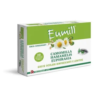 Eumill eye drops 20 single-dose vials 0.5 ml