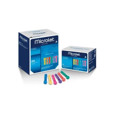 Lansen voor microletapparaat 25 stuks