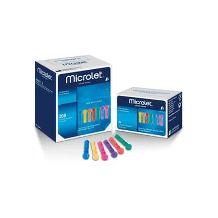 Lansen voor microletapparaat 25 stuks