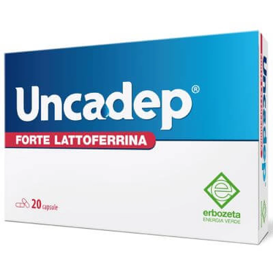 Uncadep forte Lactoferrin 20 Kapseln