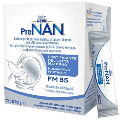 Prenan verrijkende moedermelk fm85 72 sachets x 1 g