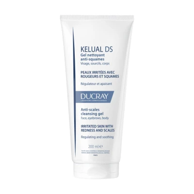 Ducray kelual ds gel reinigingsmousse 200 ml